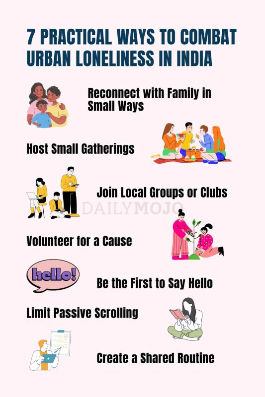 7 Practical Ways to Combat Urban Loneliness in India