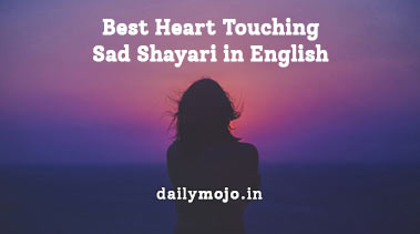 Best Heart Touching Sad Shayari in English