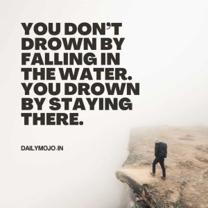 Bouncing back after failure - thought of the day about resilience and growth