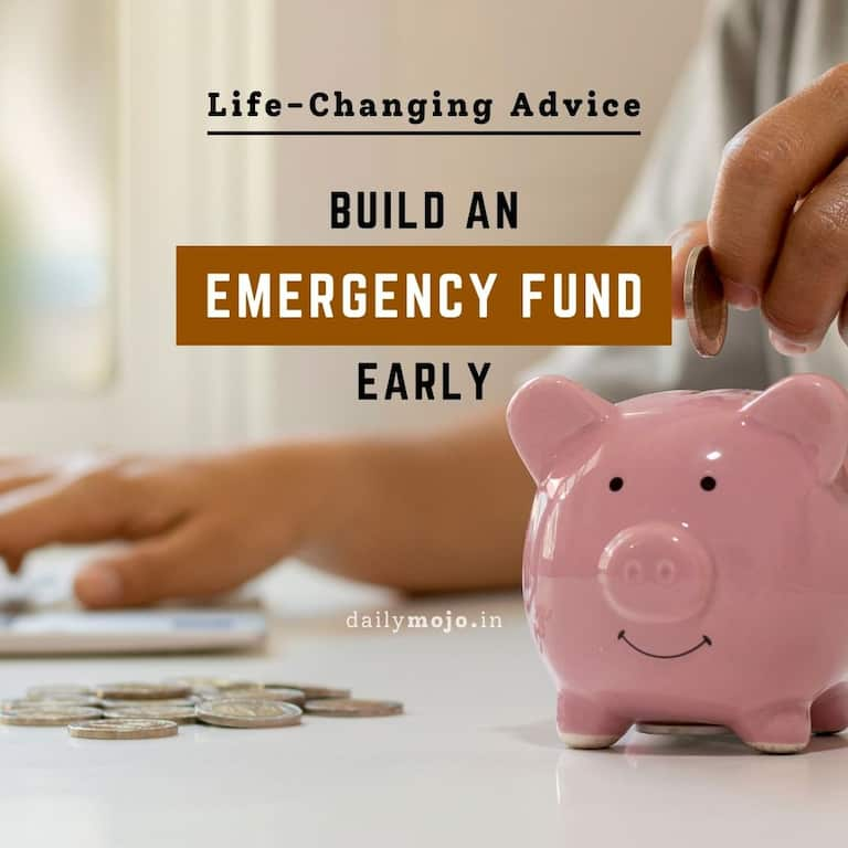 Build an Emergency Fund Early