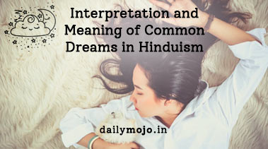 Interpretation and Meaning of Common Dreams in Hinduism