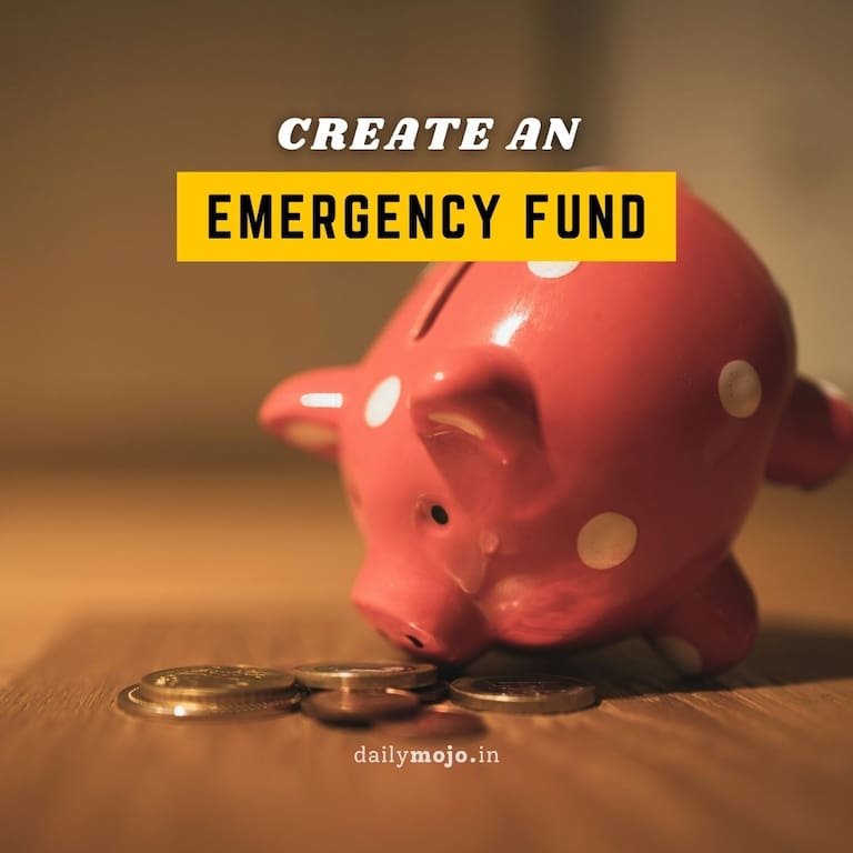 Create an Emergency Fund