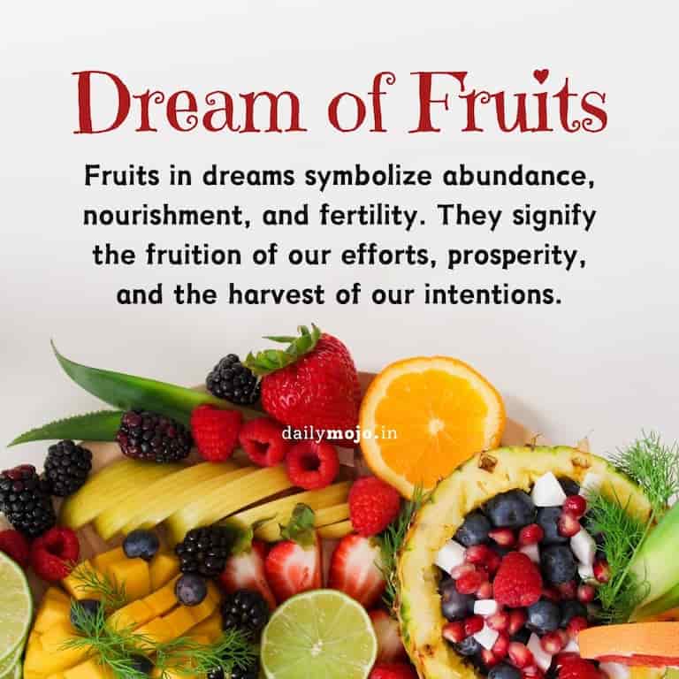 Dream of Fruits