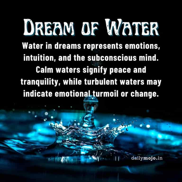 Dream of Water