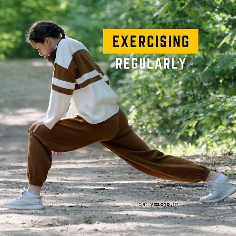 Exercising Regularly