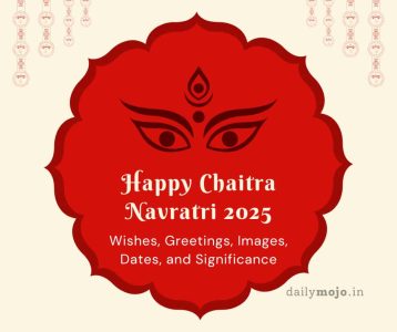 Happy Chaitra Navratri 2025: Wishes, Greetings, Images, Dates, and Significance