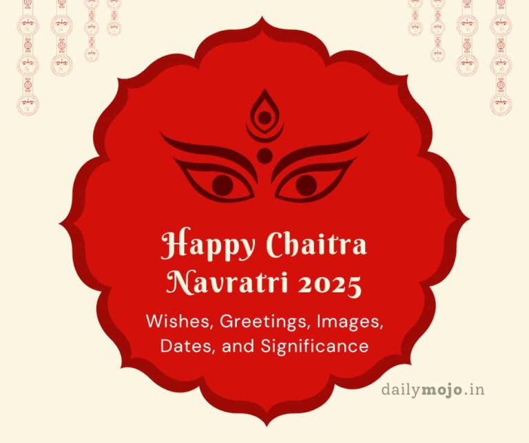 Happy Chaitra Navratri 2025: Wishes, Greetings, Images, Dates, and Significance
