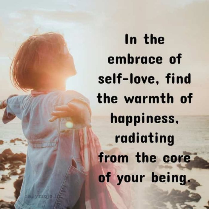 Short Positive Self Love Quotes to Celebrate Self Worth