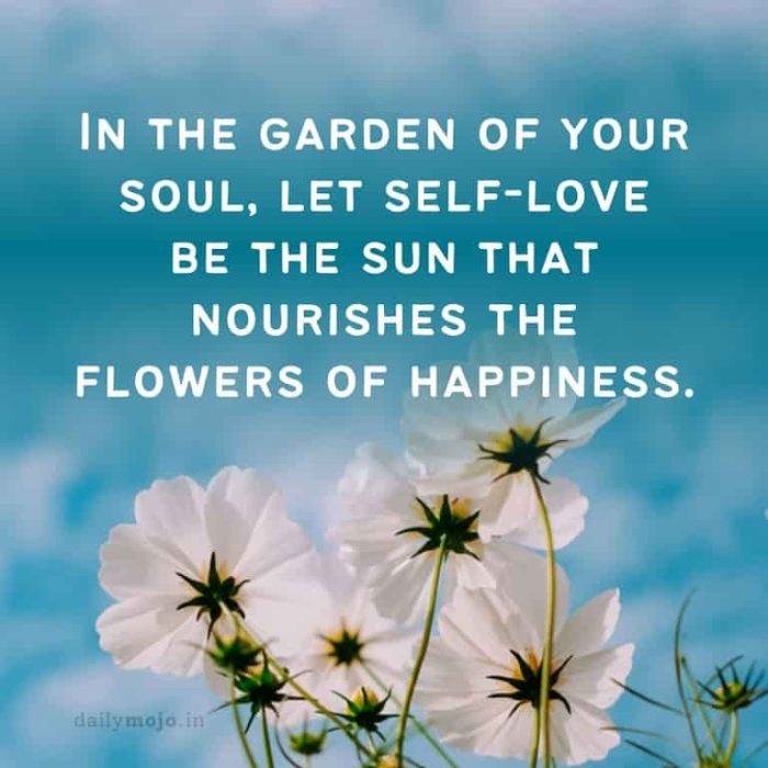 Short Positive Self Love Quotes to Celebrate Self Worth