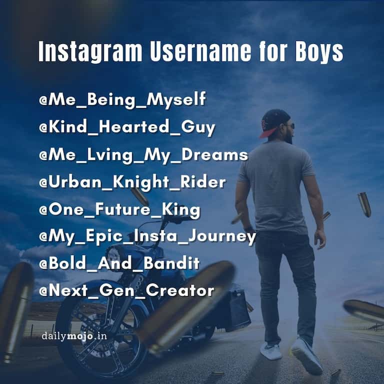 Best Instagram Username for Boys 2024