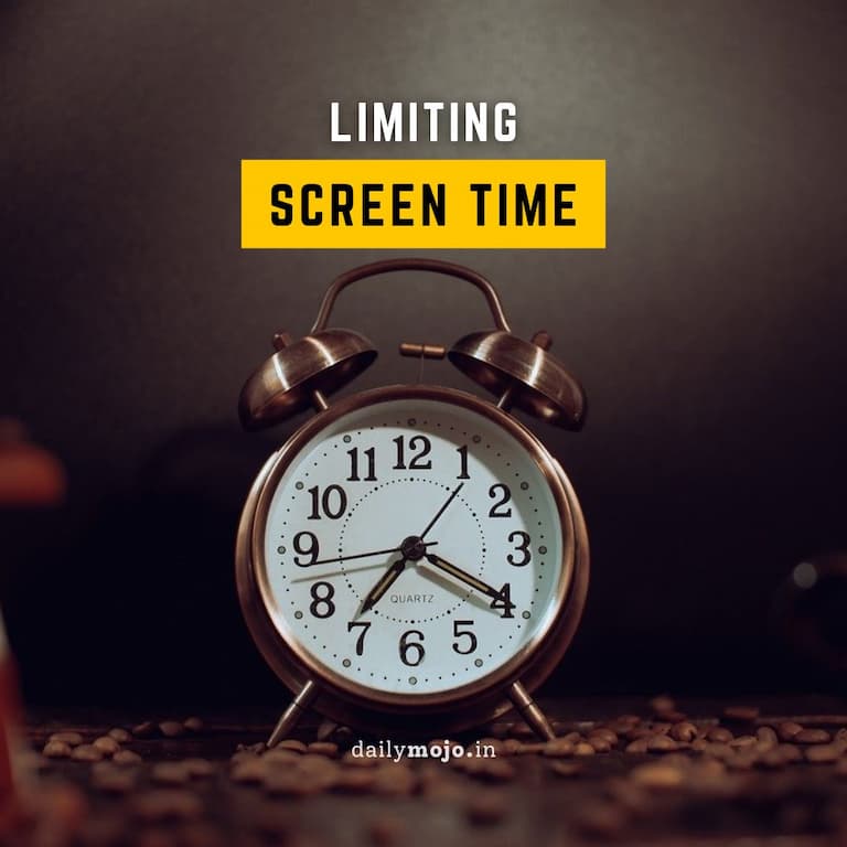 Limiting Screen Time