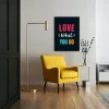 Love What You Do - Motivational Poster for Home, Office & Gifting