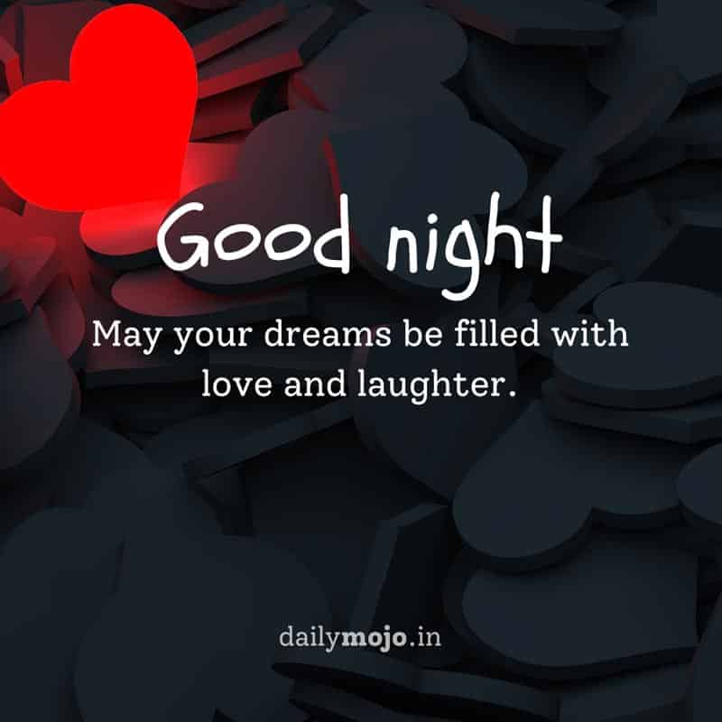 Adorable good night image wth love sign - DailyMojo