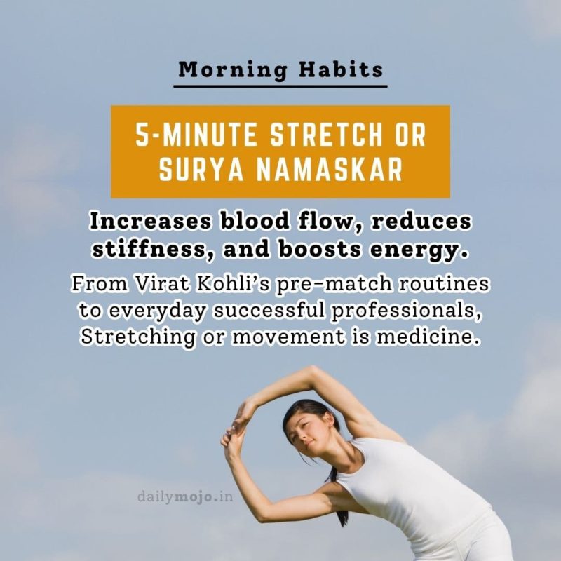 Stretching or Light Movement