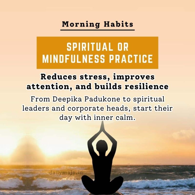 Spiritual or Mindfulness Practice