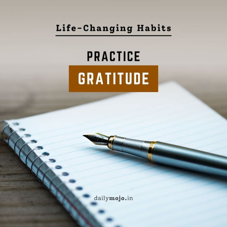 Practice Gratitude