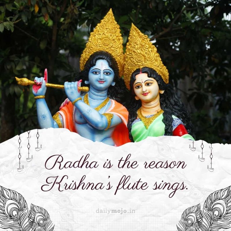 Spiritual couple goals – Radha Krishna divine love
