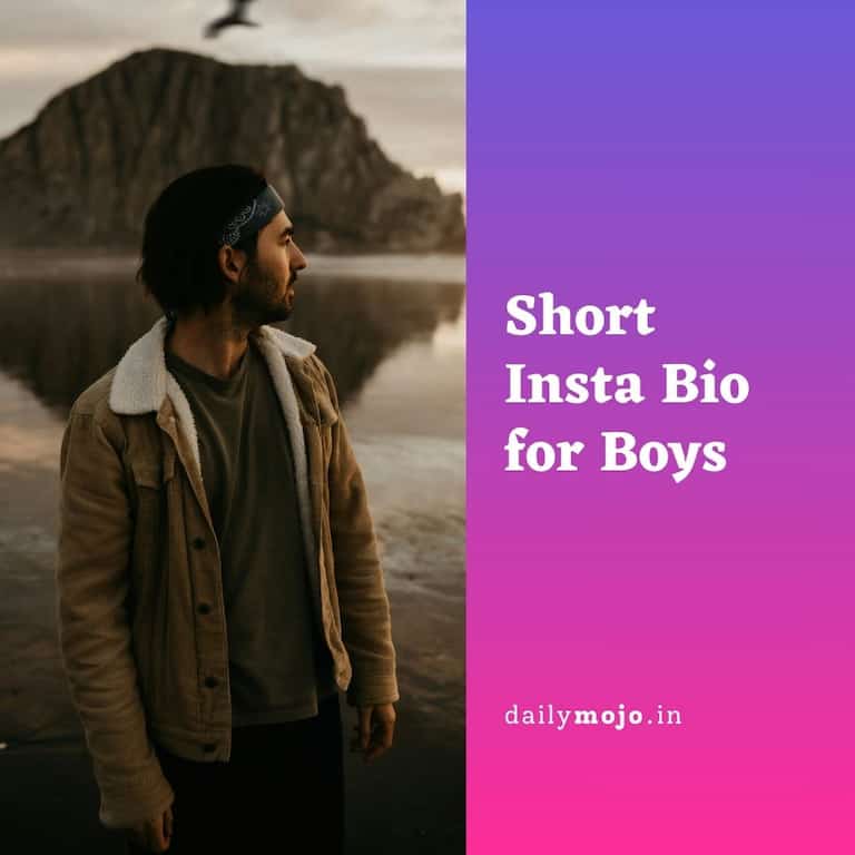 Short Ista Bio for Boys