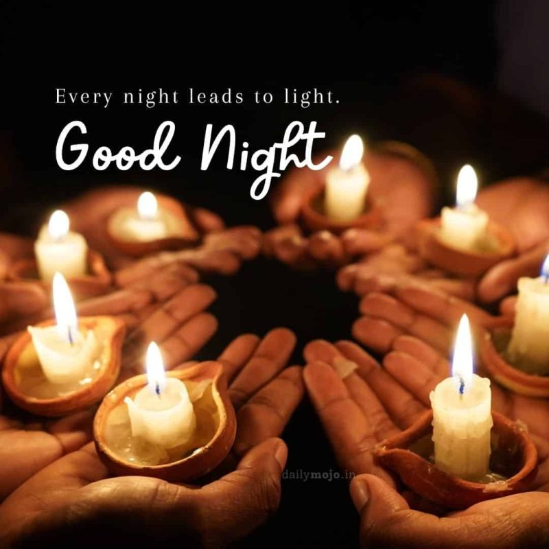 special themed good night images with short quote