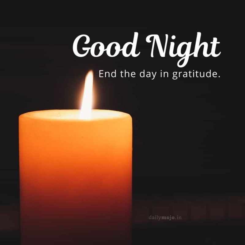 Peaceful Good Night Images with quote