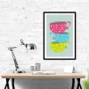 Tea Wall Art Poster - Modern Decor for Cafes and Tea Lovers