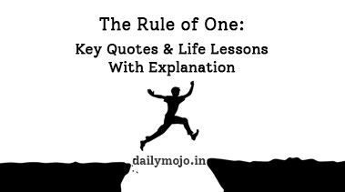 The Rule of One: Key Quotes & Life Lessons With Explanation