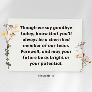 Touching Farewell Messages for Colleagues, Seniors and Bosses