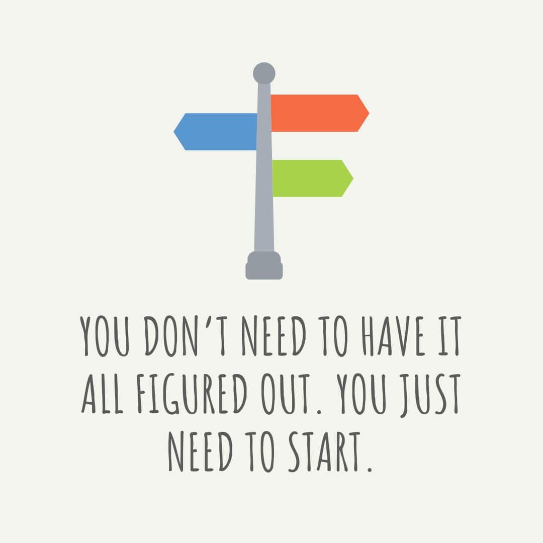 Inspirational thought of the day with meaning for new graduates