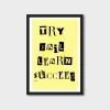 Try Fail Learn Succeed – Motivational Wall Art Poster for Home, Office