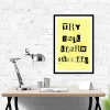 Try Fail Learn Succeed – Motivational Wall Art Poster for Home, Office